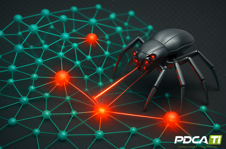 Representação futurística de tecnologias emergentes como computação quântica e edge AI moldando o futuro da inteligência artificial