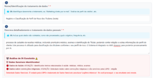 Detecção de Dados Sensíveis em texto - LIA