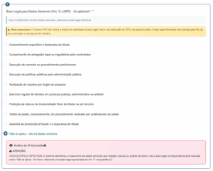 Perguntas do Sistema RIPD - PDCA TI