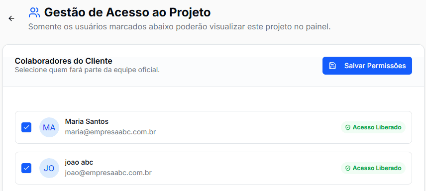 Vínculo Seguro de Time Técnico